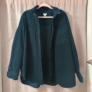 J. Crew Corduroy Shirt Jacket